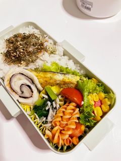 鮭ピカタとちくわ海苔チーズ巻き弁当-レシピのメイン写真