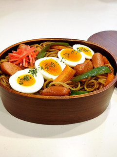2022.05.23焼きそば弁当-レシピのメイン写真