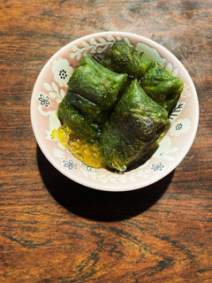 抹茶とバナナで☆卵焼き風ロール米粉ケーキ-レシピのメイン写真