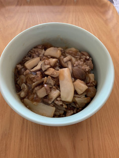 【小丼】きのこあんかけ丼-レシピのメイン写真
