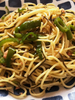 酒フレークと塩昆布のスパゲッティ-レシピのメイン写真