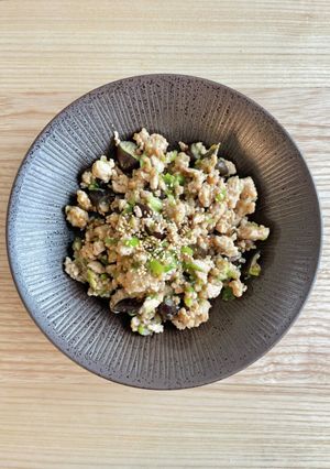 茄子とミンチの醤油麹炒め-レシピのメイン写真