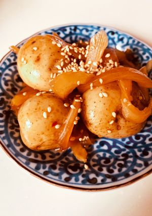 新じゃが&新玉ねぎのピリ辛炒め-レシピのメイン写真