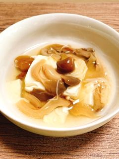 豆腐のきのこ餡かけ-レシピのメイン写真