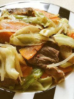 お手軽☆和牛の野菜炒め-レシピのメイン写真