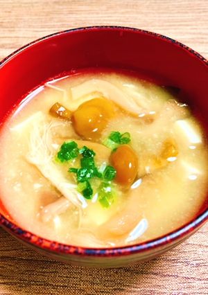 きのこのお味噌汁-レシピのメイン写真
