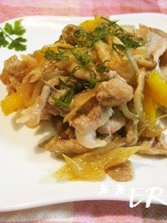 豚肉の梅しょうが焼き〜♪♪-レシピのメイン写真