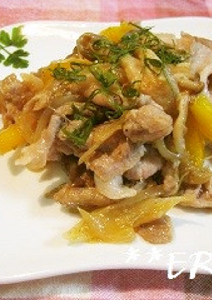 豚肉の梅しょうが焼き〜♪♪-レシピのメイン写真