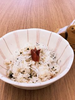 【大崎市】しらすと梅干しとしそまぜごはん-レシピのメイン写真