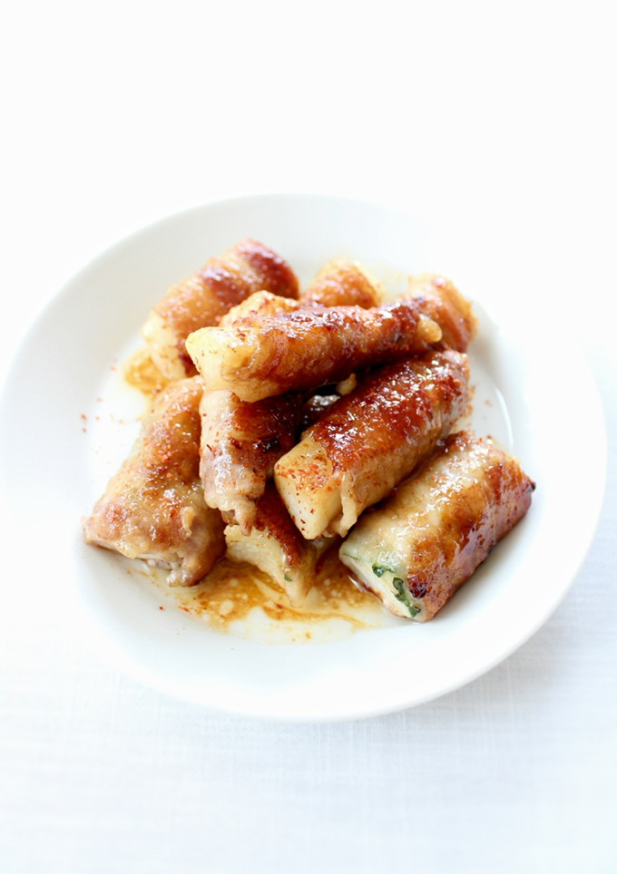シャキ旨【長芋の豚巻き（照り焼き）】-レシピのメイン写真