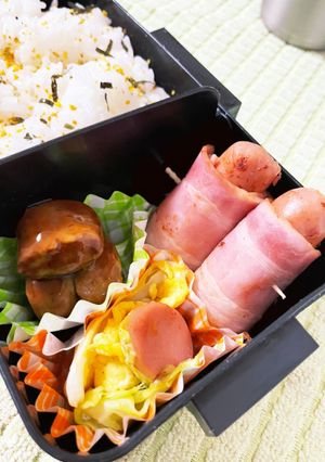ウィンナーのベーコン巻き-レシピのメイン写真