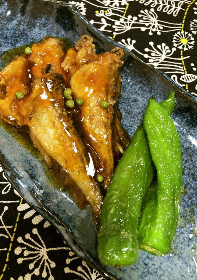 実山椒入り。ハタハタの揚げ煮-レシピのメイン写真