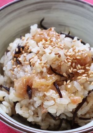 さっぱり☆梅ひじきご飯-レシピのメイン写真
