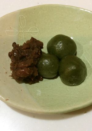 簡単♪よもぎ入り白玉粉で作るよもぎもち-レシピのメイン写真