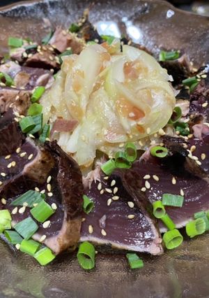 新玉ねぎ・ミョウガの梅塩麹和え-レシピのメイン写真