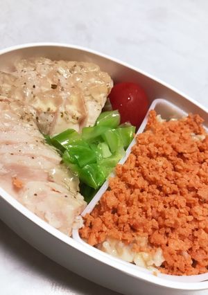 鮭オートミール弁当　5/24 火-レシピのメイン写真
