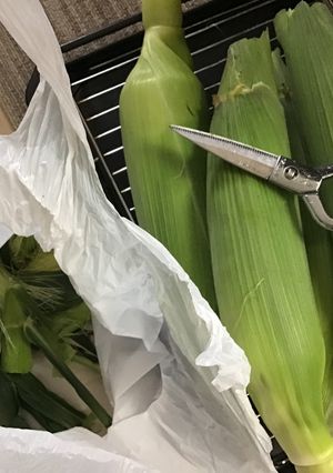 とうもろこしの剥き方、食べ方-レシピのメイン写真