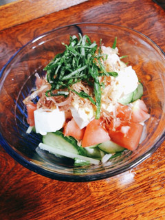 豆腐と野菜のさっぱりサラダ-レシピのメイン写真