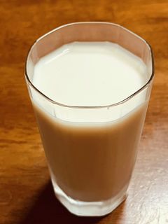 いちご酵素シロップのミルク割り-レシピのメイン写真