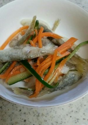 カンタン酢で簡単豆アジの南蛮漬け-レシピのメイン写真