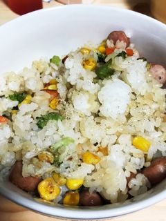 ミックスベジタブル焼き飯-レシピのメイン写真