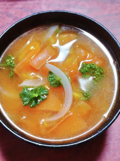 トマト一本勝負!スープ-レシピのメイン写真