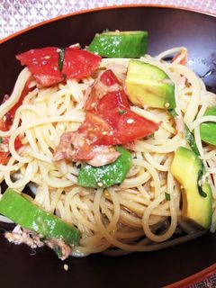☆簡単☆和風冷製パスタ-レシピのメイン写真