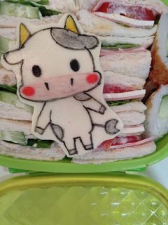 ウシさん弁当~♪-レシピのメイン写真