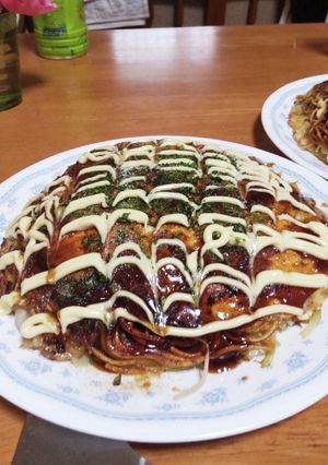 2パン＋返し蒸し蓋で広島風お好み焼き-レシピのメイン写真