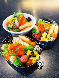 高校生弁当 エビチリ 2022 5月24-レシピのメイン写真