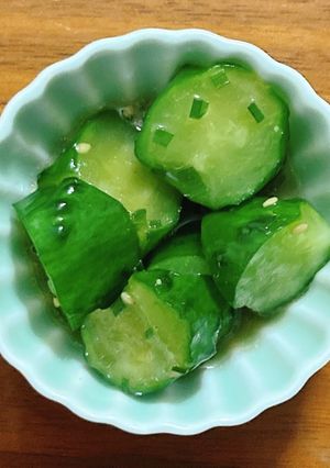 ごま油きゅうり-レシピのメイン写真