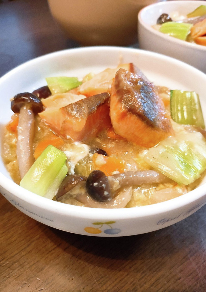 30分で完成！塩鮭の和風あんかけ丼-レシピのメイン写真