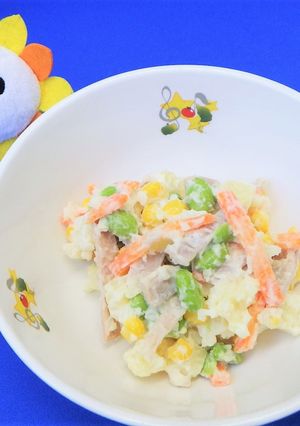 うまうま枝豆ポテトサラダ★尾張旭市-レシピのメイン写真