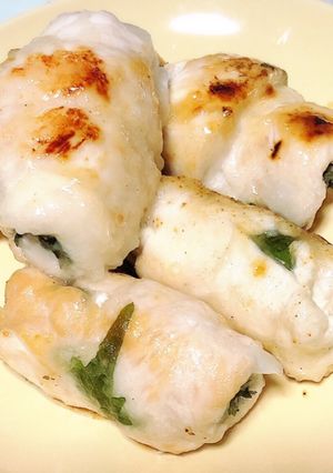 しっとり鶏ササミの梅じそ巻き☆-レシピのメイン写真