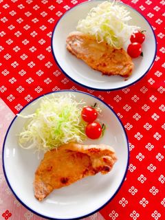 豚ロース肉の味噌漬け焼き-レシピのメイン写真