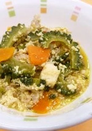 ゴーヤチャンプル☆給食メニュー-レシピのメイン写真