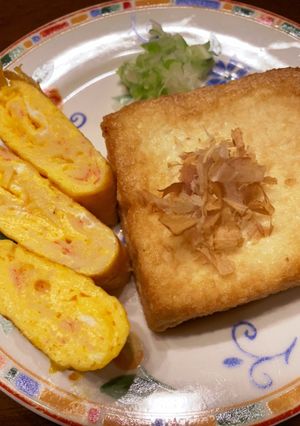 カニカマ卵焼き☆混ぜて焼くだけ！-レシピのメイン写真