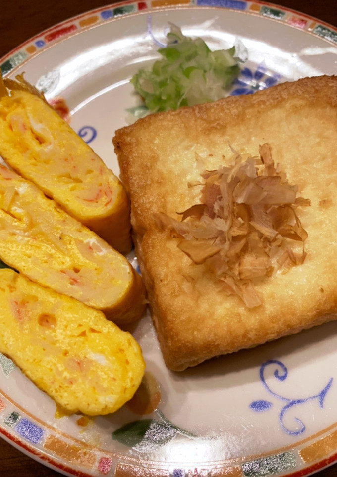 カニカマ卵焼き☆混ぜて焼くだけ！-レシピのメイン写真