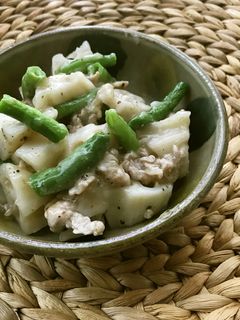 蓮根・豚肉の塩・胡椒・大蒜味の餡包み-レシピのメイン写真