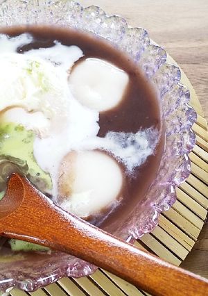 クリームぜんざい-レシピのメイン写真