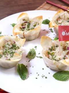OMNIツナのワンタン-レシピのメイン写真