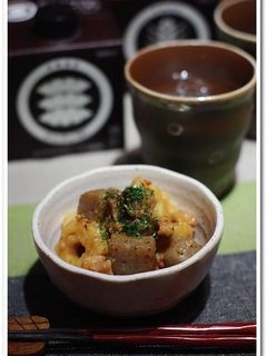 コンニャクとちくわぶのピリ辛肉味噌煮-レシピのメイン写真