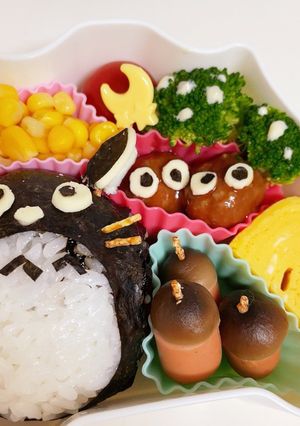 トトロ弁当-レシピのメイン写真