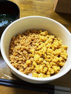 そぼろ丼-レシピのメイン写真