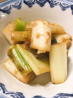 簡単スパイスレシピ♫長ネギのクミン炒め-レシピのメイン写真