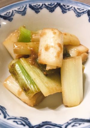 簡単スパイスレシピ♫長ネギのクミン炒め-レシピのメイン写真