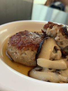 和風キノコ豆腐入りハンバーグ-レシピのメイン写真