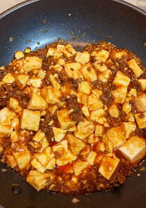 調味料の箱いらず！手作り麻婆豆腐-レシピのメイン写真