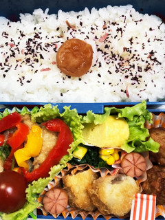 中学生のお弁当 11-レシピのメイン写真