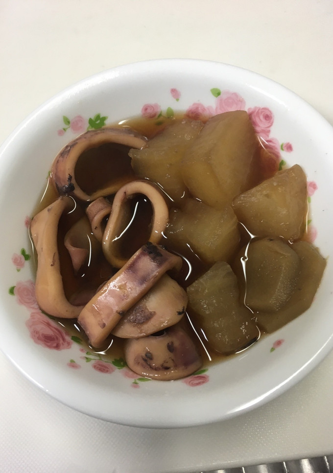 イカと大根の煮物-レシピのメイン写真